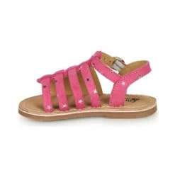 Chaussures Fille Sandales et Nu-pieds Citrouille et Compagnie MAYANA Fushia -Sandales Soldes Boutique 21374243 500 D