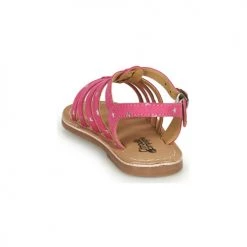 Chaussures Fille Sandales et Nu-pieds Citrouille et Compagnie MAYANA Fushia -Sandales Soldes Boutique 21374243 500 E