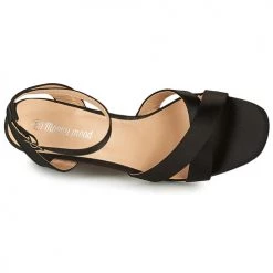 Chaussures Femme Sandales et Nu-pieds Moony Mood BAILABELLA Noir -Sandales Soldes Boutique 21375101 500 F