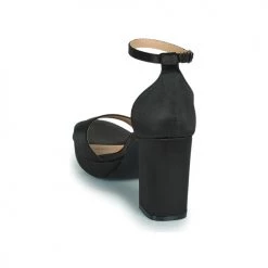 Chaussures Femme Sandales et Nu-pieds Moony Mood TOPISTA Noir -Sandales Soldes Boutique 21375102 500 E