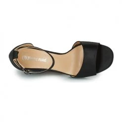 Chaussures Femme Sandales et Nu-pieds Moony Mood TOPISTA Noir -Sandales Soldes Boutique 21375102 500 F