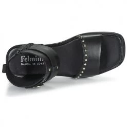 Chaussures Femme Sandales et Nu-pieds Felmini DIVA Noir -Sandales Soldes Boutique 21395647 500 F