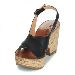Chaussures Femme Sandales et Nu-pieds Felmini MESHA Noir -Sandales Soldes Boutique 21395648 500 C