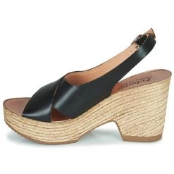 Chaussures Femme Sandales et Nu-pieds Felmini MESHA Noir -Sandales Soldes Boutique 21395648 500 D