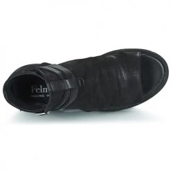 Chaussures Femme Sandales et Nu-pieds Felmini EXTRA Noir -Sandales Soldes Boutique 21395649 500 F