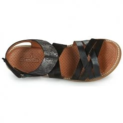 Chaussures Femme Sandales et Nu-pieds Casta ISLA Noir -Sandales Soldes Boutique 21395783 500 F