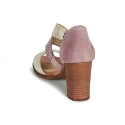 Chaussures Femme Sandales et Nu-pieds Casta NEEDA Blanc / Rose -Sandales Soldes Boutique 21395787 500 E