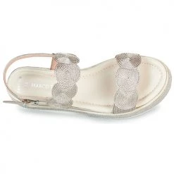 Chaussures Femme Sandales et Nu-pieds Marco Tozzi PIA Doré -Sandales Soldes Boutique 21395856 500 F