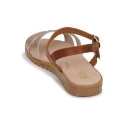 Chaussures Fille Sandales et Nu-pieds Citrouille et Compagnie POLPETTE Camel -Sandales Soldes Boutique 21405073 500 E