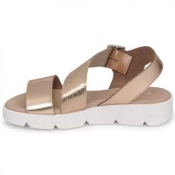 Chaussures Fille Sandales et Nu-pieds Citrouille et Compagnie PALETTE Doré -Sandales Soldes Boutique 21405074 500 D