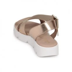 Chaussures Fille Sandales et Nu-pieds Citrouille et Compagnie PALETTE Doré -Sandales Soldes Boutique 21405074 500 E