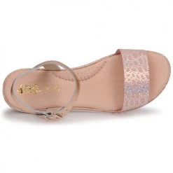 Chaussures Fille Sandales et Nu-pieds Citrouille et Compagnie MELVINE ROSE -Sandales Soldes Boutique 21405079 500 F