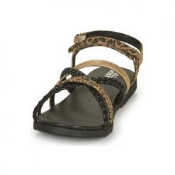 Chaussures Fille Sandales et Nu-pieds Bullboxer ALM017F1S-BKCA Noir / Marron -Sandales Soldes Boutique 21405704 500 C