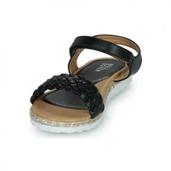 Chaussures Fille Sandales et Nu-pieds Bullboxer AOA009F1S-BLCK Noir -Sandales Soldes Boutique 21405706 500 C