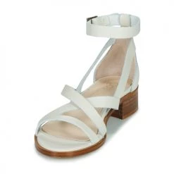Chaussures Femme Sandales et Nu-pieds Casual Attitude COUTIL Ecru -Sandales Soldes Boutique 21406735 500 C