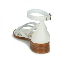 Chaussures Femme Sandales et Nu-pieds Casual Attitude COUTIL Ecru -Sandales Soldes Boutique 21406735 500 E