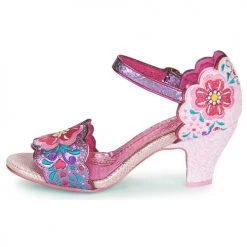Chaussures Femme Sandales et Nu-pieds Irregular Choice POSIE PICKING Rose -Sandales Soldes Boutique 21420869 500 D