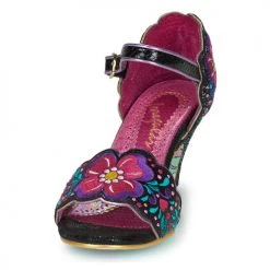 Chaussures Femme Sandales et Nu-pieds Irregular Choice POSIE PICKING Noir -Sandales Soldes Boutique 21420870 500 C