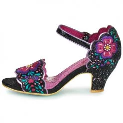 Chaussures Femme Sandales et Nu-pieds Irregular Choice POSIE PICKING Noir -Sandales Soldes Boutique 21420870 500 D