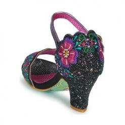 Chaussures Femme Sandales et Nu-pieds Irregular Choice POSIE PICKING Noir -Sandales Soldes Boutique 21420870 500 E