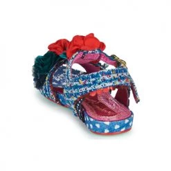 Chaussures Femme Sandales et Nu-pieds Irregular Choice BLOSSOMING BEAUTY Bleu -Sandales Soldes Boutique 21420884 500 E