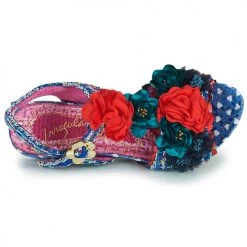 Chaussures Femme Sandales et Nu-pieds Irregular Choice BLOSSOMING BEAUTY Bleu -Sandales Soldes Boutique 21420884 500 F