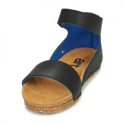 Chaussures Femme Sandales et Nu-pieds Art CRETA Noir -Sandales Soldes Boutique 21424529 500 C
