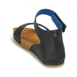 Chaussures Femme Sandales et Nu-pieds Art CRETA Noir -Sandales Soldes Boutique 21424529 500 E