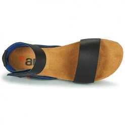 Chaussures Femme Sandales et Nu-pieds Art CRETA Noir -Sandales Soldes Boutique 21424529 500 F