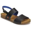 Chaussures Femme Sandales et Nu-pieds Art CRETA Noir / Bleu