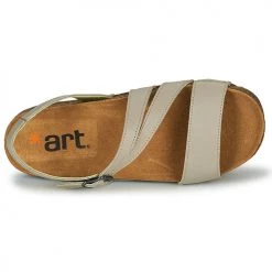 Chaussures Femme Sandales et Nu-pieds Art I BREATHE Beige -Sandales Soldes Boutique 21424533 500 F