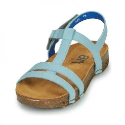 Chaussures Femme Sandales et Nu-pieds Art I BREATHE Bleu 8 Chaussures Femme Sandales et Nu-pieds Art I BREATHE Bleu -Sandales Soldes Boutique 21424534 500 C