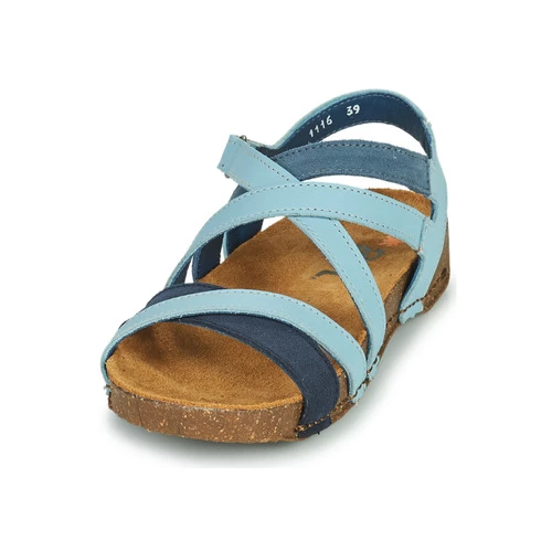 Chaussures Femme Sandales et Nu-pieds Art I BREATHE Bleu 3 Chaussures Femme Sandales et Nu-pieds Art I BREATHE Bleu – Image 3