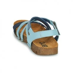Chaussures Femme Sandales et Nu-pieds Art I BREATHE Bleu 10 Chaussures Femme Sandales et Nu-pieds Art I BREATHE Bleu -Sandales Soldes Boutique 21424536 500 E