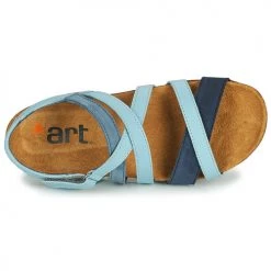 Chaussures Femme Sandales et Nu-pieds Art I BREATHE Bleu 11 Chaussures Femme Sandales et Nu-pieds Art I BREATHE Bleu -Sandales Soldes Boutique 21424536 500 F