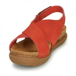 Chaussures Femme Sandales et Nu-pieds Art RHODES Rouge -Sandales Soldes Boutique 21424540 500 C