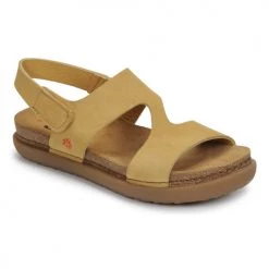 Chaussures Femme Sandales et Nu-pieds Art RHODES Moutarde