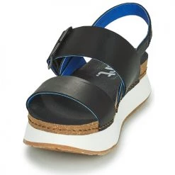 Chaussures Femme Sandales et Nu-pieds Art MYKONOS Noir -Sandales Soldes Boutique 21424548 500 C