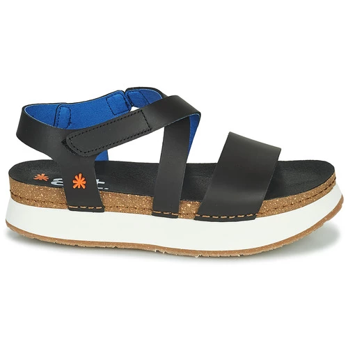 Chaussures Femme Sandales et Nu-pieds Art MYKONOS Noir 2 Chaussures Femme Sandales et Nu-pieds Art MYKONOS Noir – Image 2