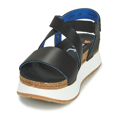 Chaussures Femme Sandales et Nu-pieds Art MYKONOS Noir 3 Chaussures Femme Sandales et Nu-pieds Art MYKONOS Noir – Image 3