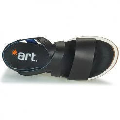 Chaussures Femme Sandales et Nu-pieds Art MYKONOS Noir 11 Chaussures Femme Sandales et Nu-pieds Art MYKONOS Noir -Sandales Soldes Boutique 21424549 500 F