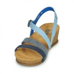 Chaussures Femme Sandales et Nu-pieds Art I LIVE Bleu -Sandales Soldes Boutique 21424550 500 C