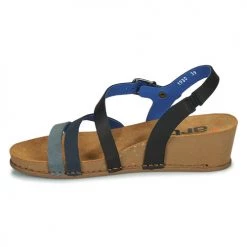 Chaussures Femme Sandales et Nu-pieds Art I LIVE Noir -Sandales Soldes Boutique 21424551 500 D