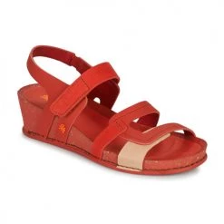 Chaussures Femme Sandales et Nu-pieds Art I IMAGINE Rouge