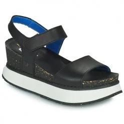 Chaussures Femme Sandales et Nu-pieds Art SANTORINI Noir