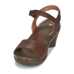 Chaussures Femme Sandales et Nu-pieds Art ALFAMA Marron -Sandales Soldes Boutique 21424563 500 C