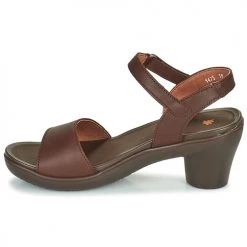 Chaussures Femme Sandales et Nu-pieds Art ALFAMA Marron -Sandales Soldes Boutique 21424563 500 D