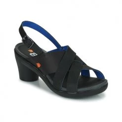 Chaussures Femme Sandales et Nu-pieds Art ALFAMA Noir / Bleu
