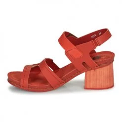 Chaussures Femme Sandales et Nu-pieds Art I WISH Rouge -Sandales Soldes Boutique 21424574 500 D