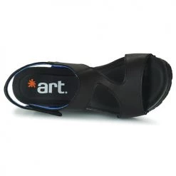 Chaussures Femme Sandales et Nu-pieds Art DENIA Noir -Sandales Soldes Boutique 21424575 500 F